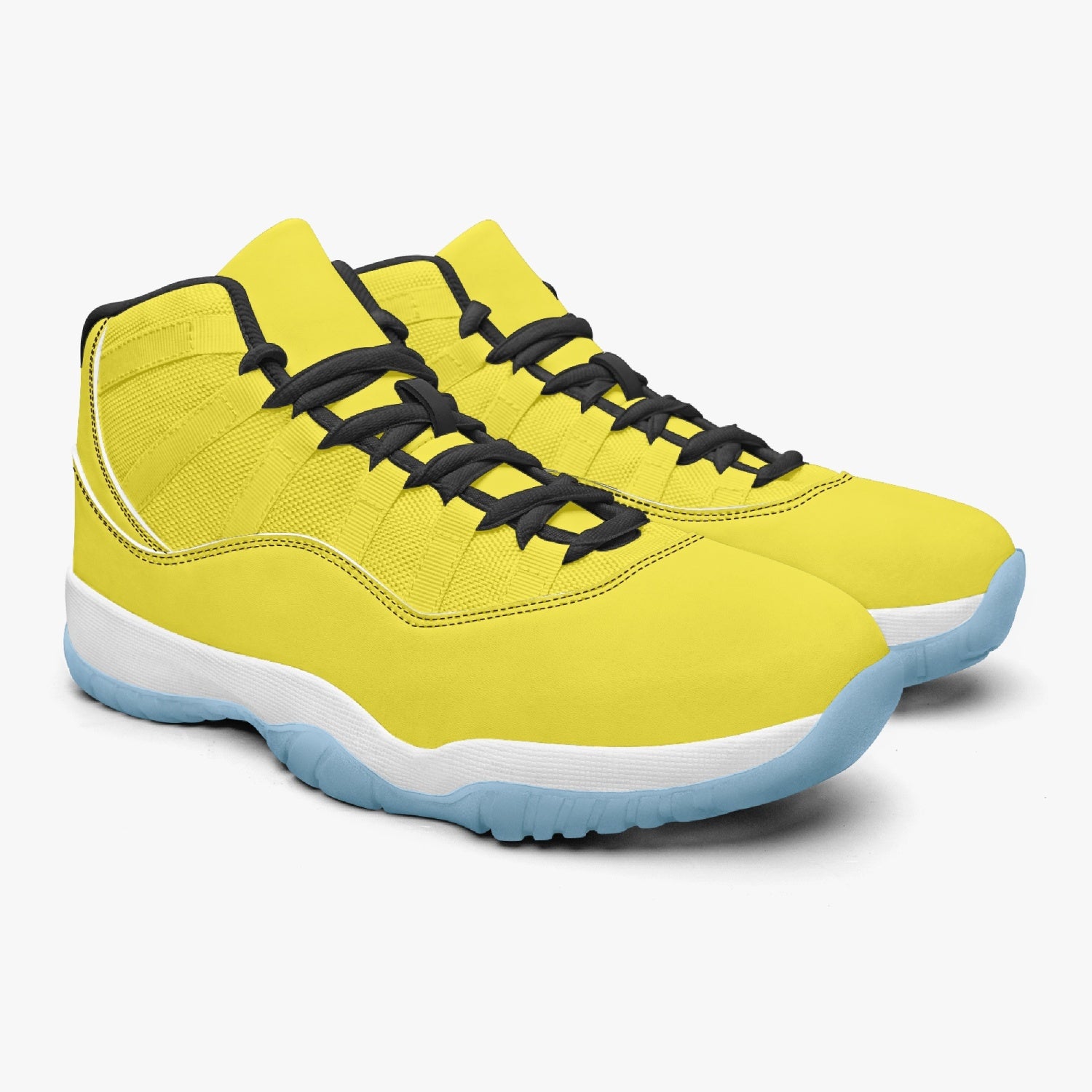 StepUpSneaks Basketball Sneakers - Blue Sole