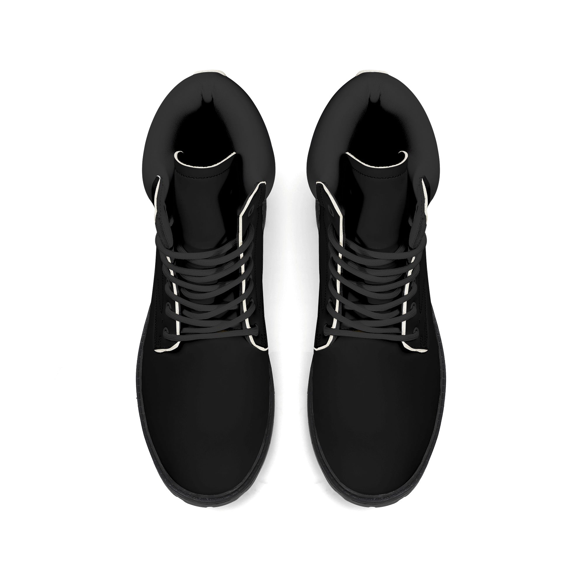 Mens Black Leather All Season Boots