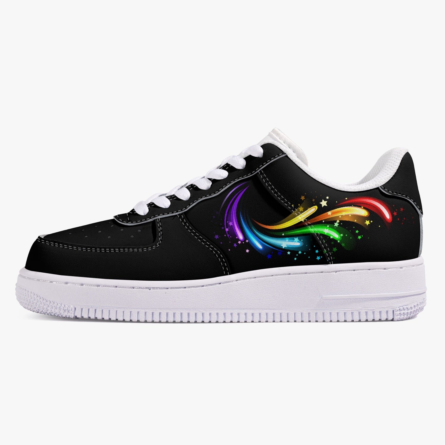 StepUpSneaks Low  Leather Sports Sneakers