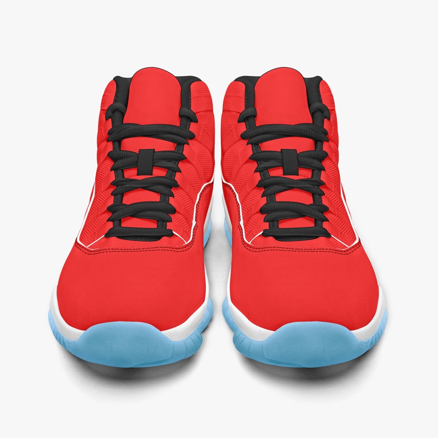 StepUpSneaks Basketball Sneakers -Blue Sole