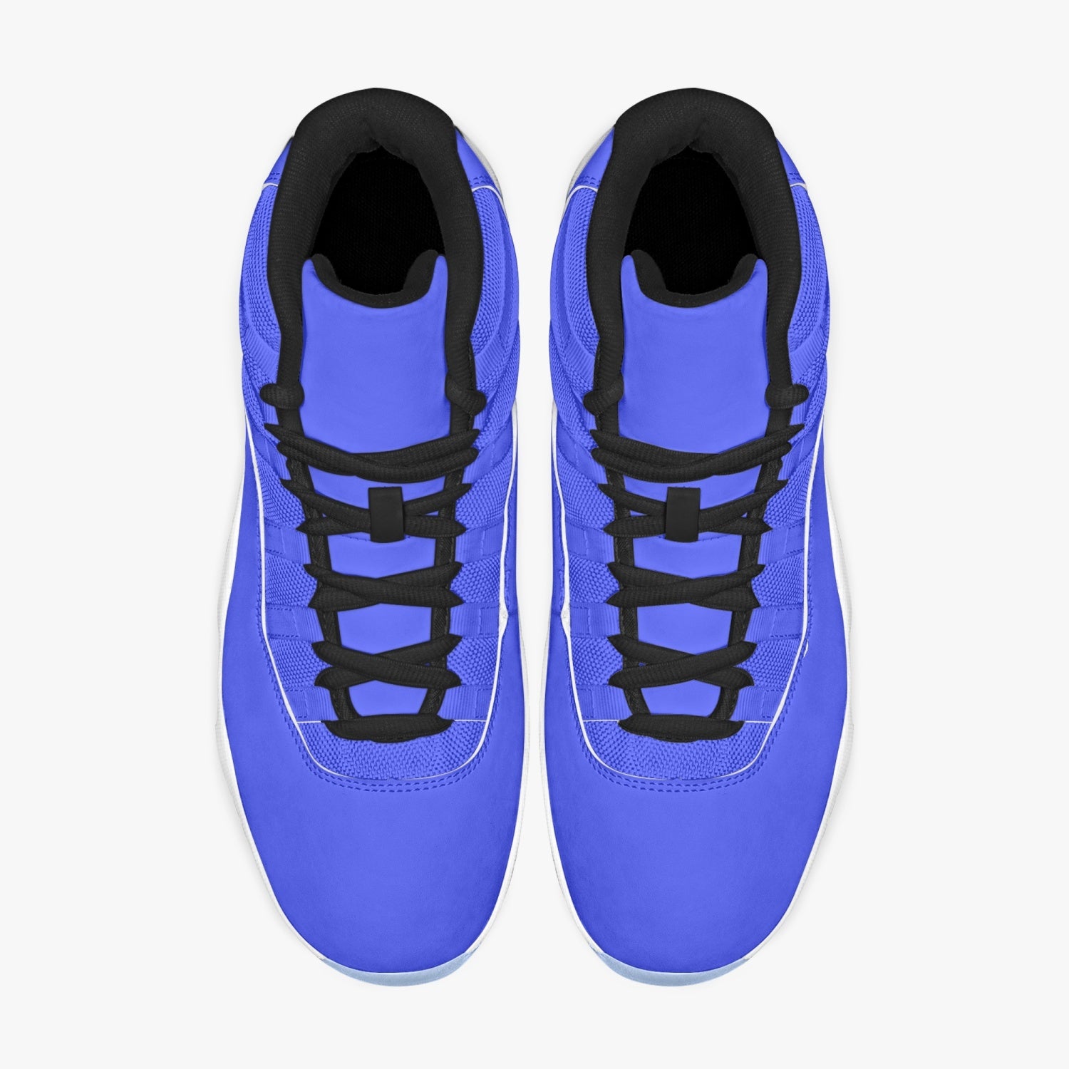 StepUpSneaks Basketball Sneakers -Blue Sole