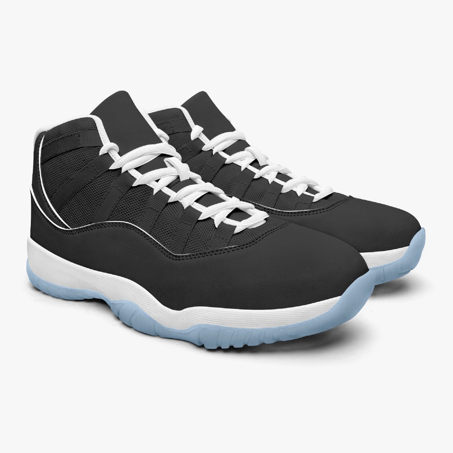 StepUpSneaks Basketball Sneakers -Blue Sole