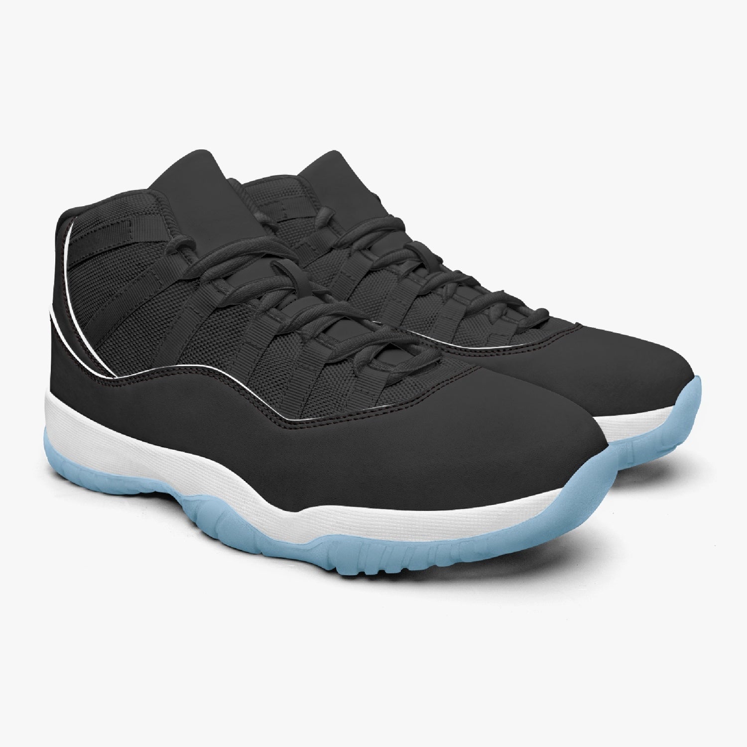 StepUpSneaks Basketball Sneakers -Blue Sole