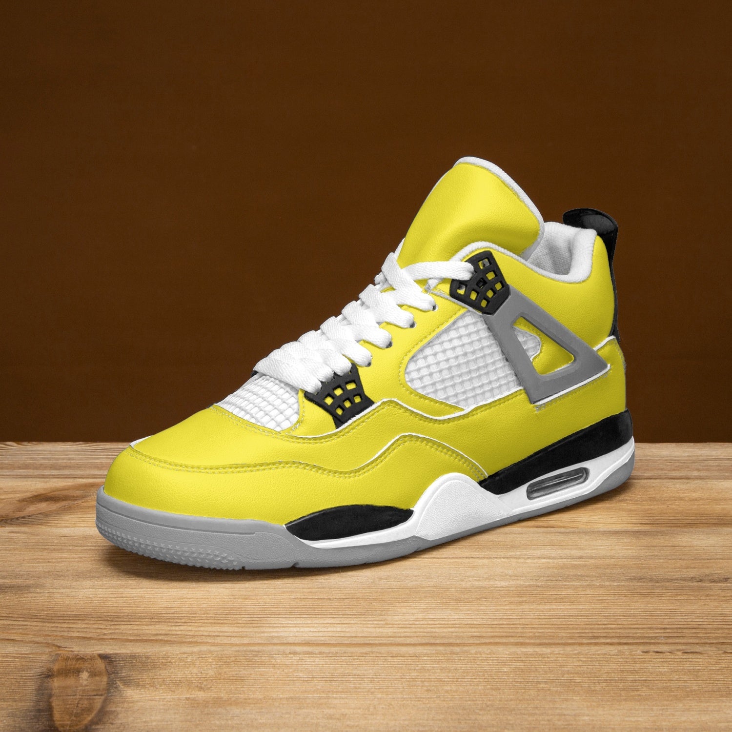 StepUpSneaks Basketball Sneakers -Grey Sole