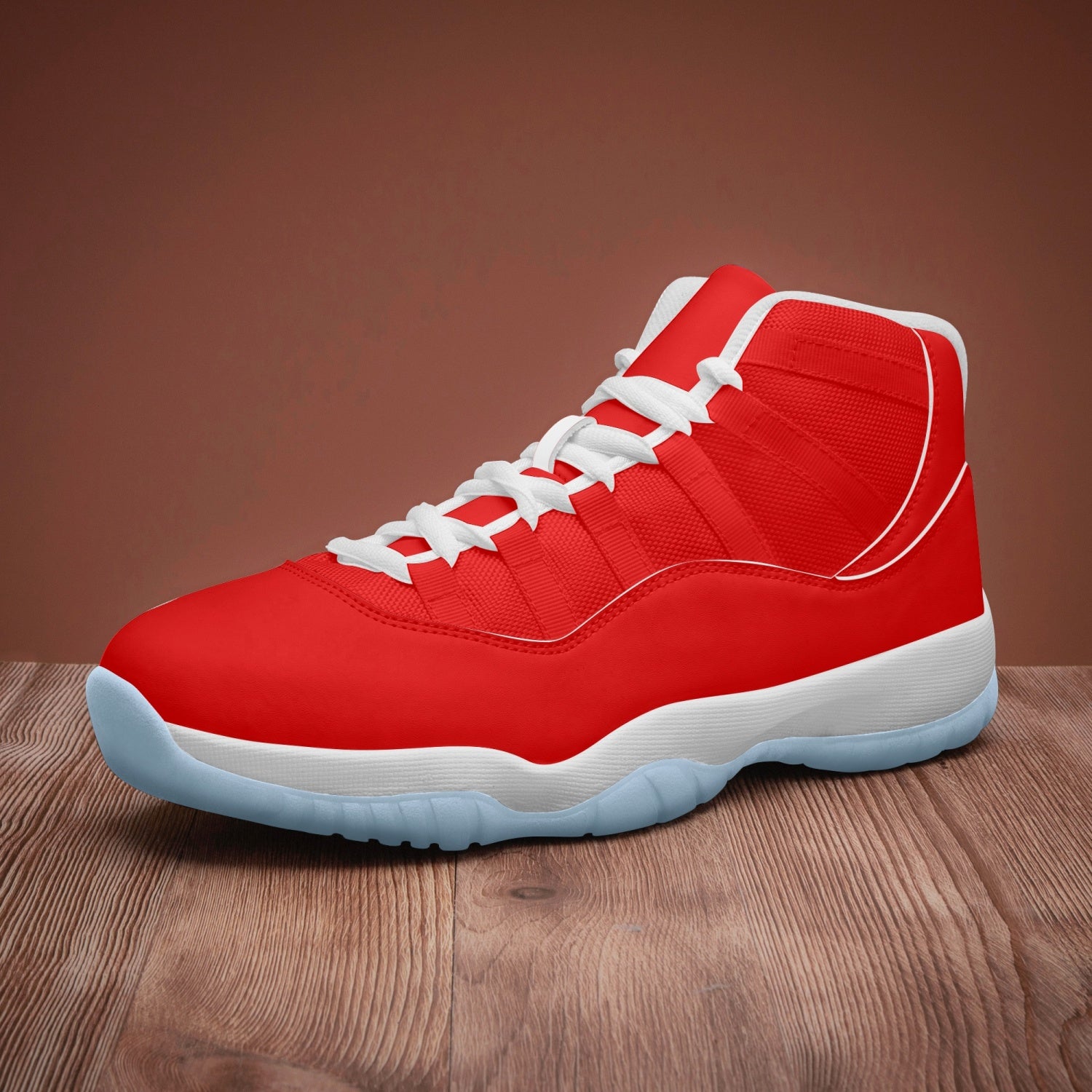 StepUpSneaks Basketball Sneakers -Blue Sole