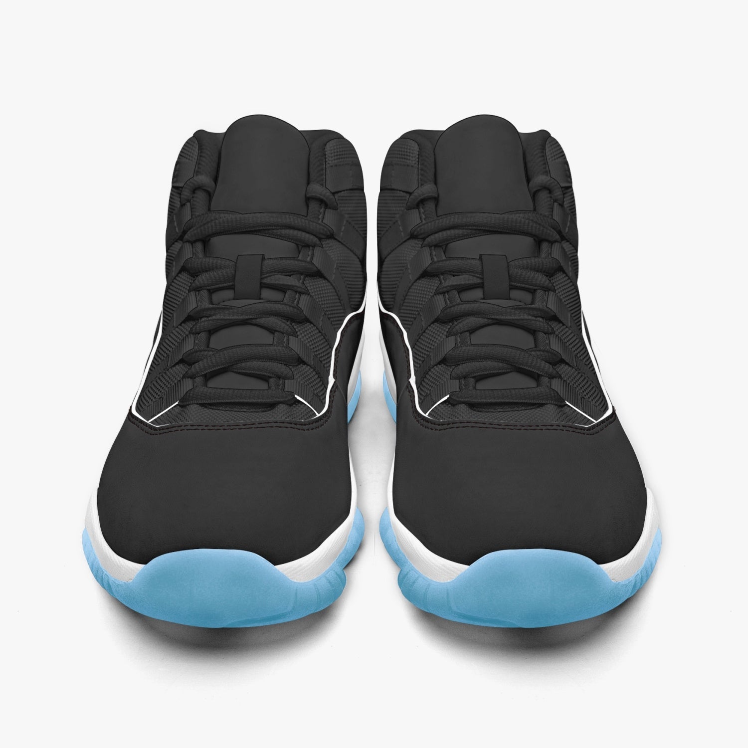 StepUpSneaks Basketball Sneakers -Blue Sole