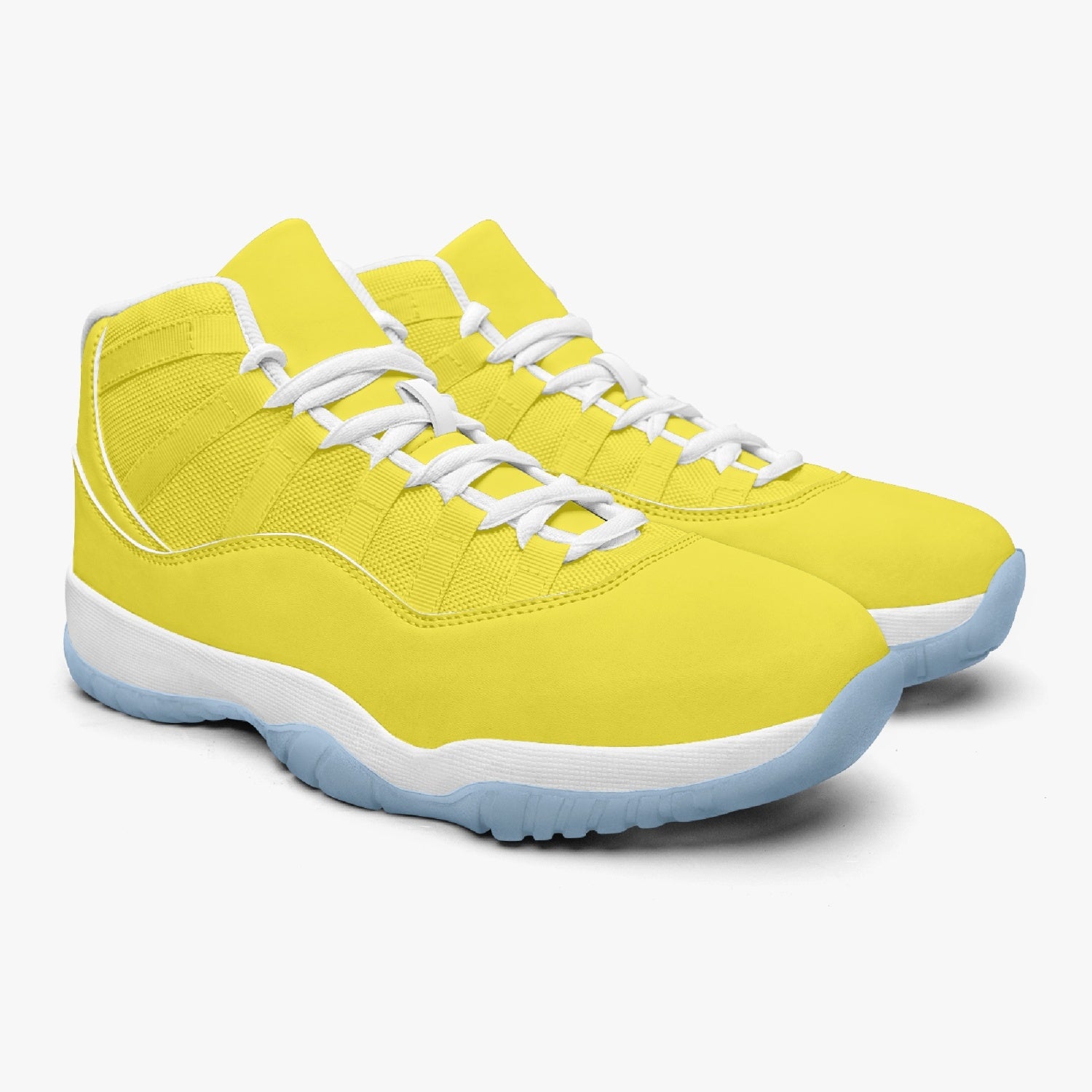 StepUpSneaks Basketball Sneakers - Blue Sole