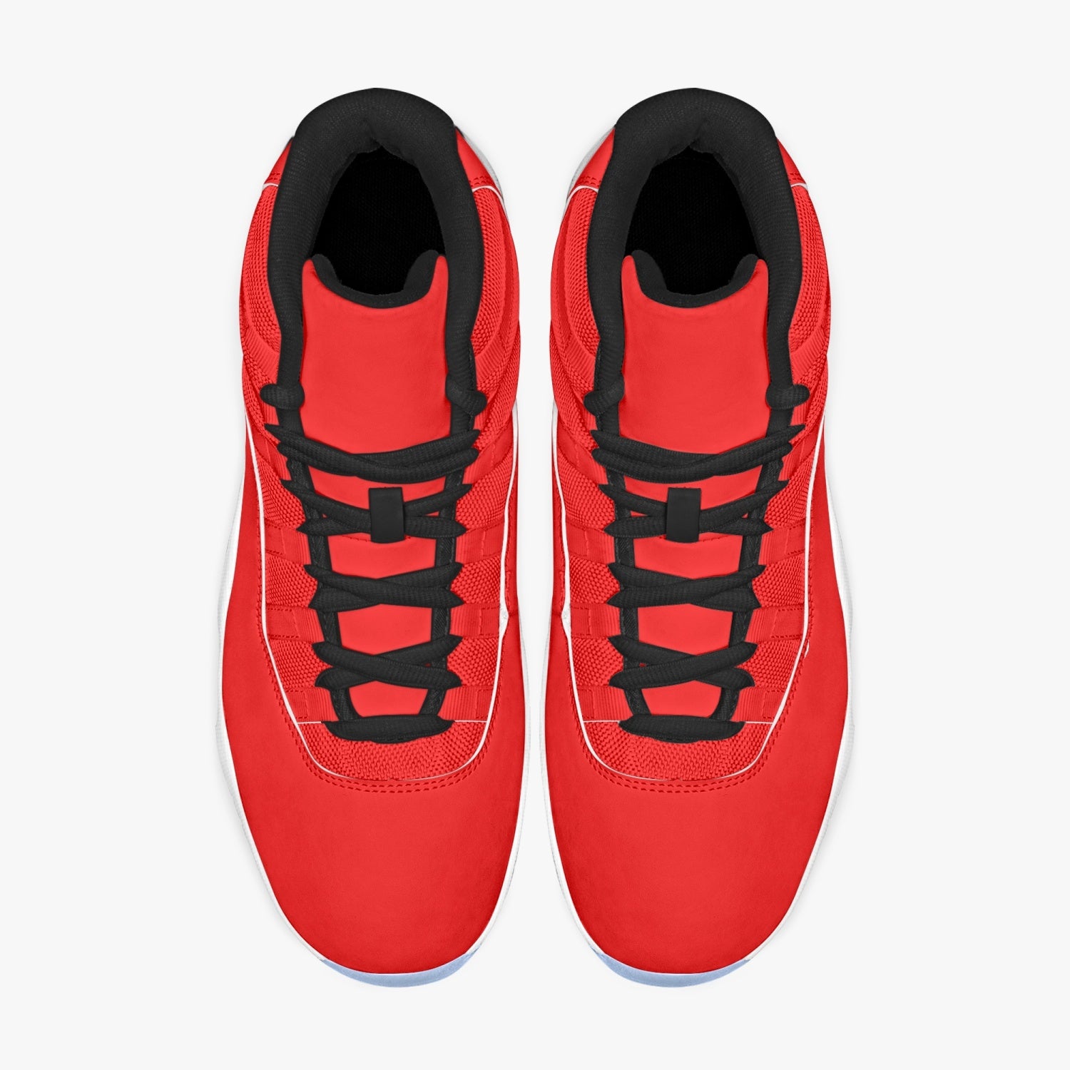 StepUpSneaks Basketball Sneakers -Blue Sole