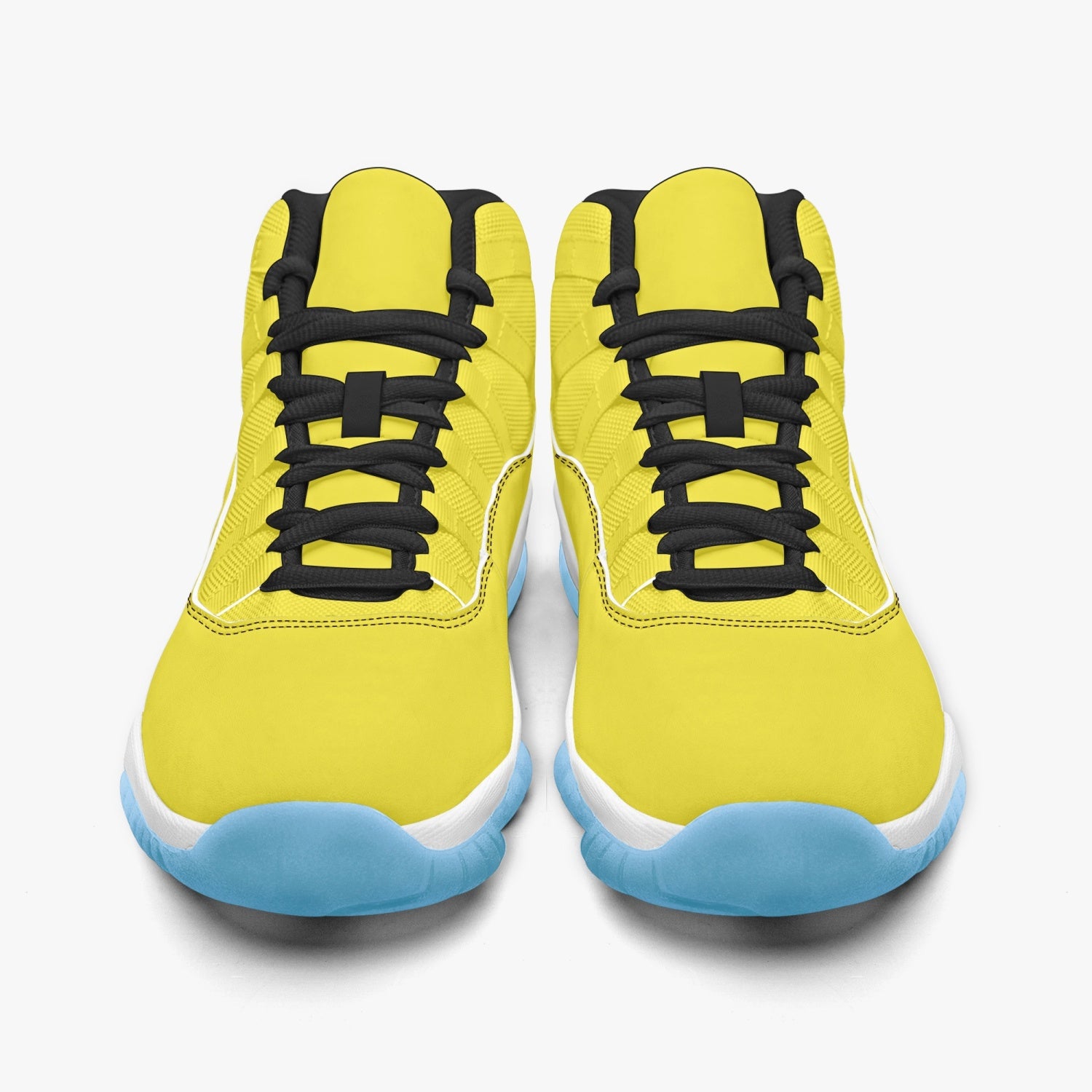 StepUpSneaks Basketball Sneakers - Blue Sole