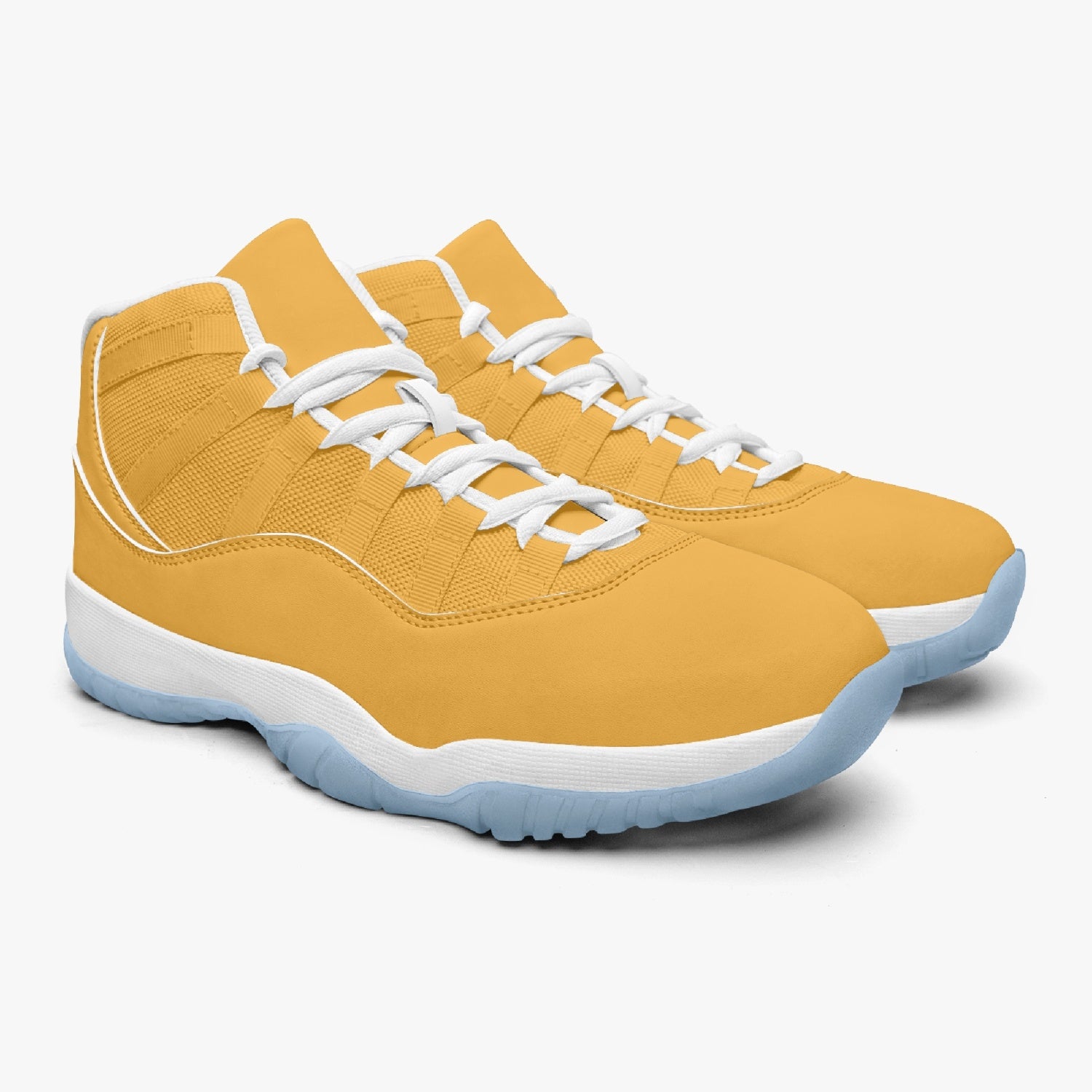 StepUpSneaks Basketball Sneakers -Blue Sole