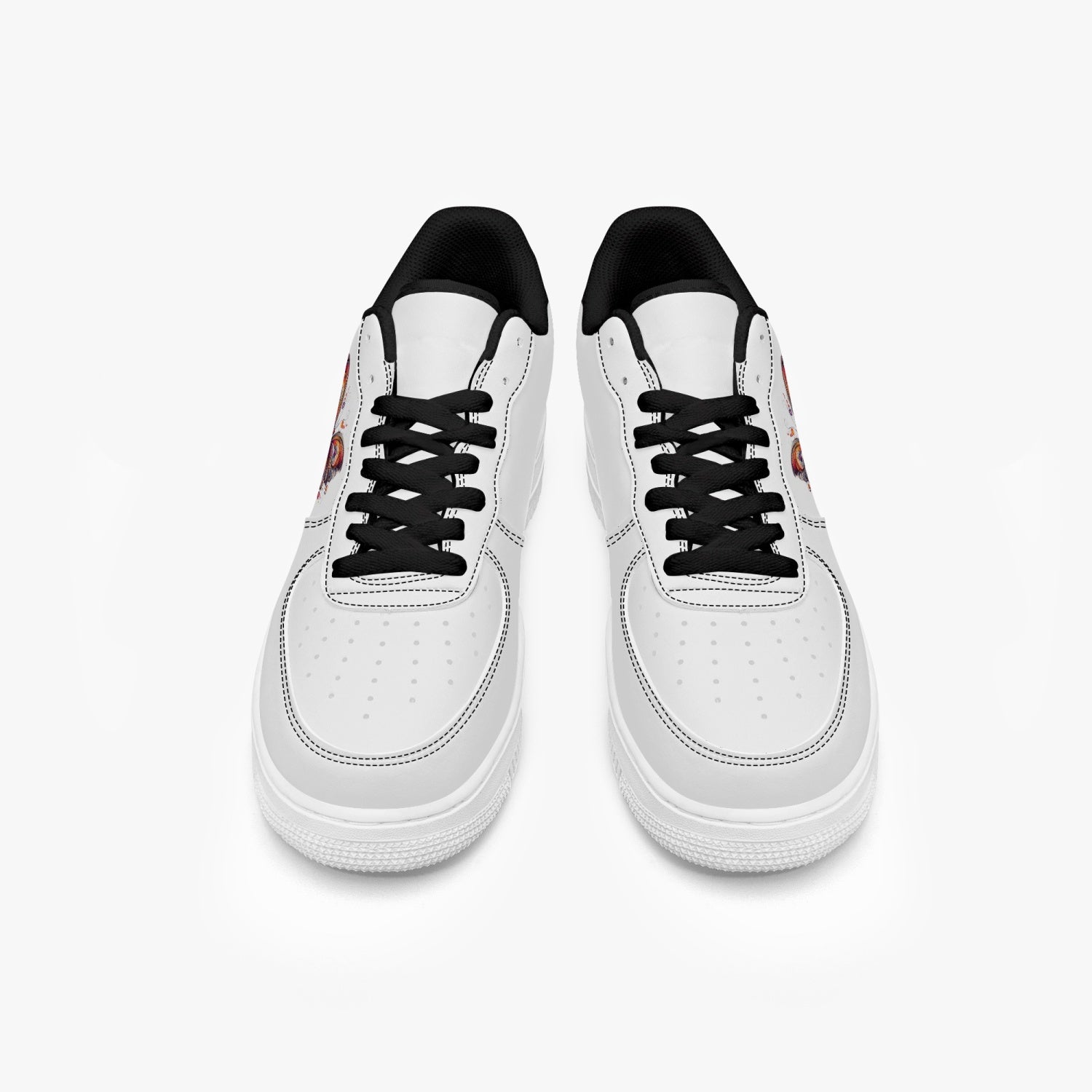 StepUpSneaks Leather Sports Sneakers