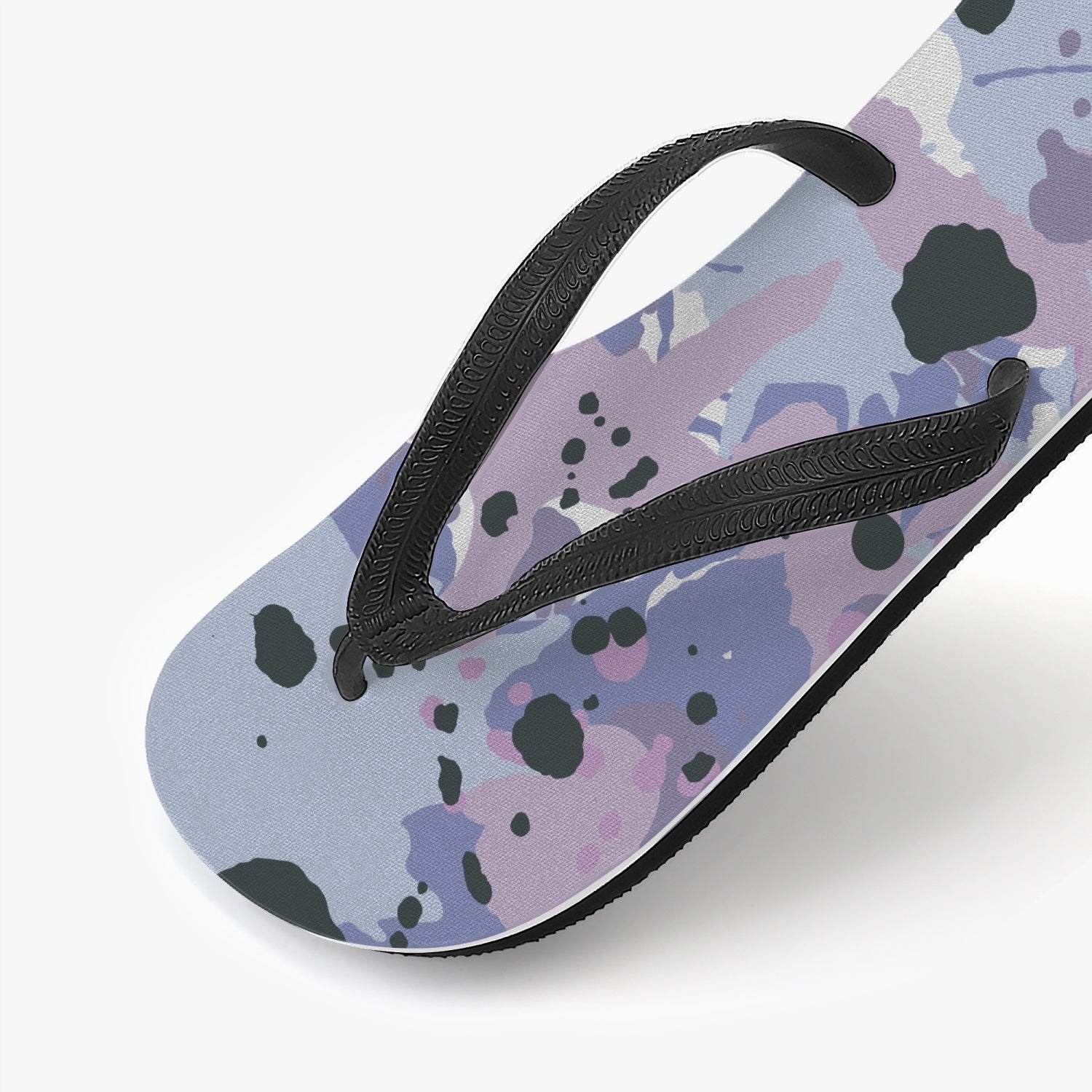 StepUpSneaks Ink Splashes Classic Flip Flops I-215