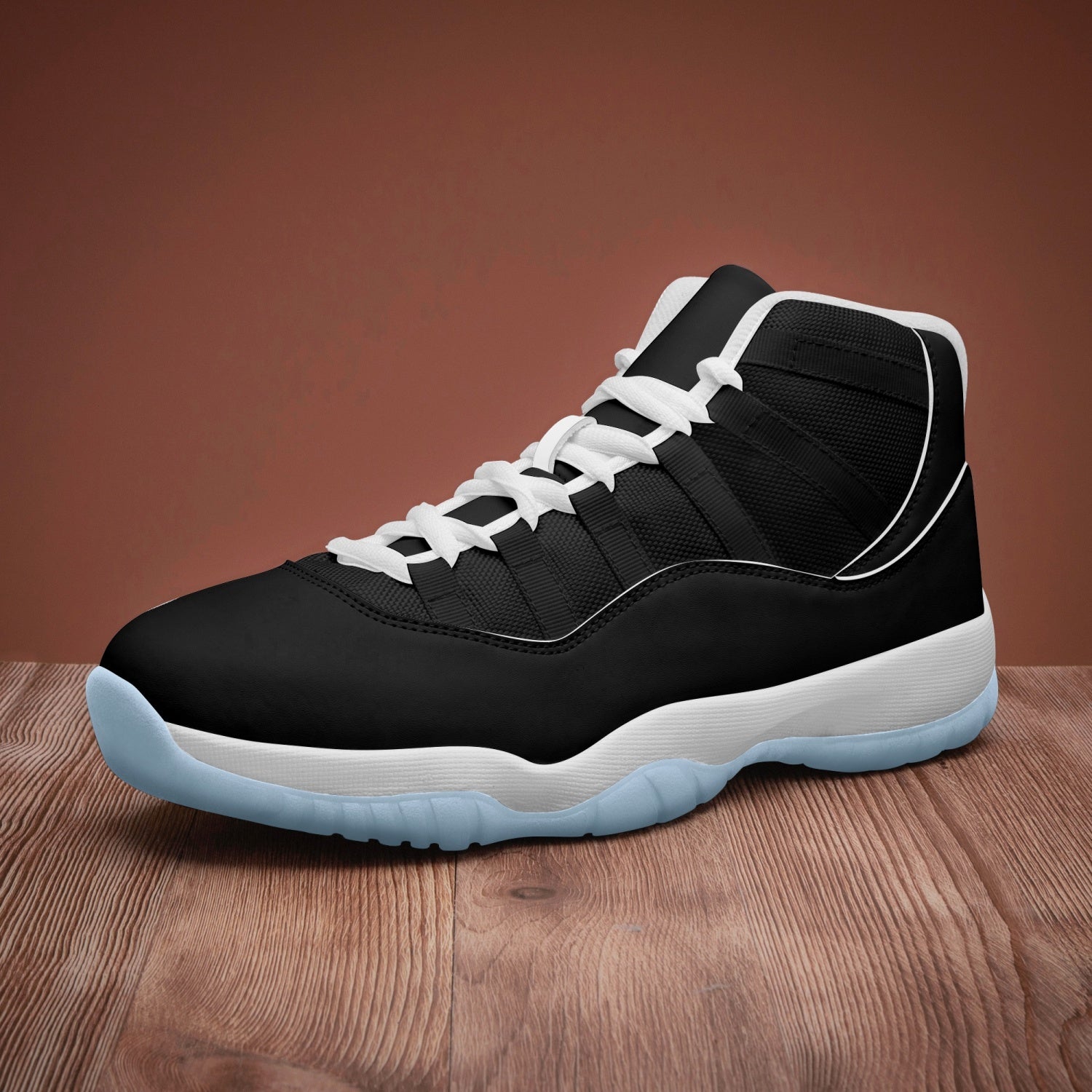 StepUpSneaks Basketball Sneakers -Blue Sole