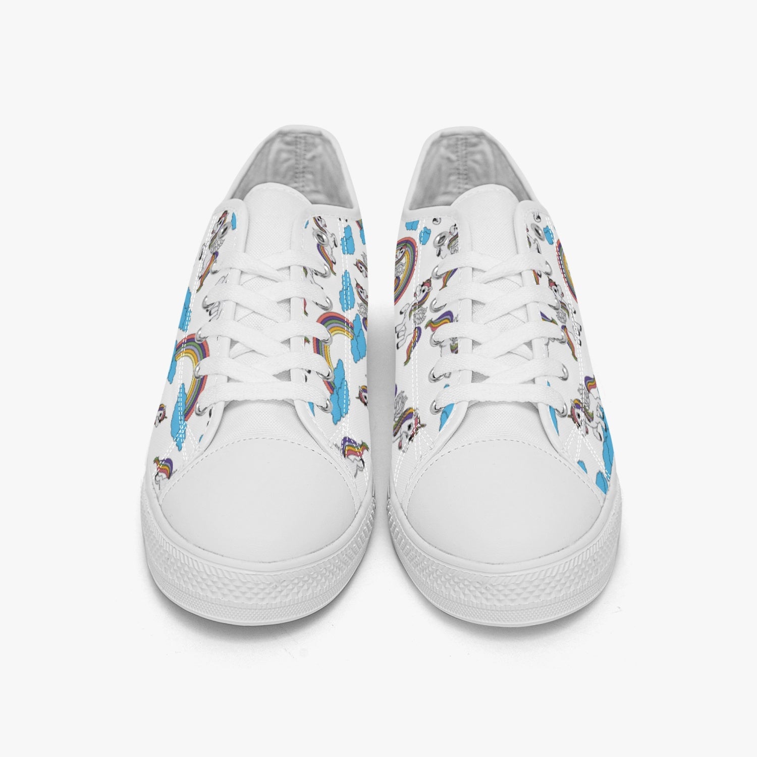 StepUpSneaks Unicorn Low Canvas