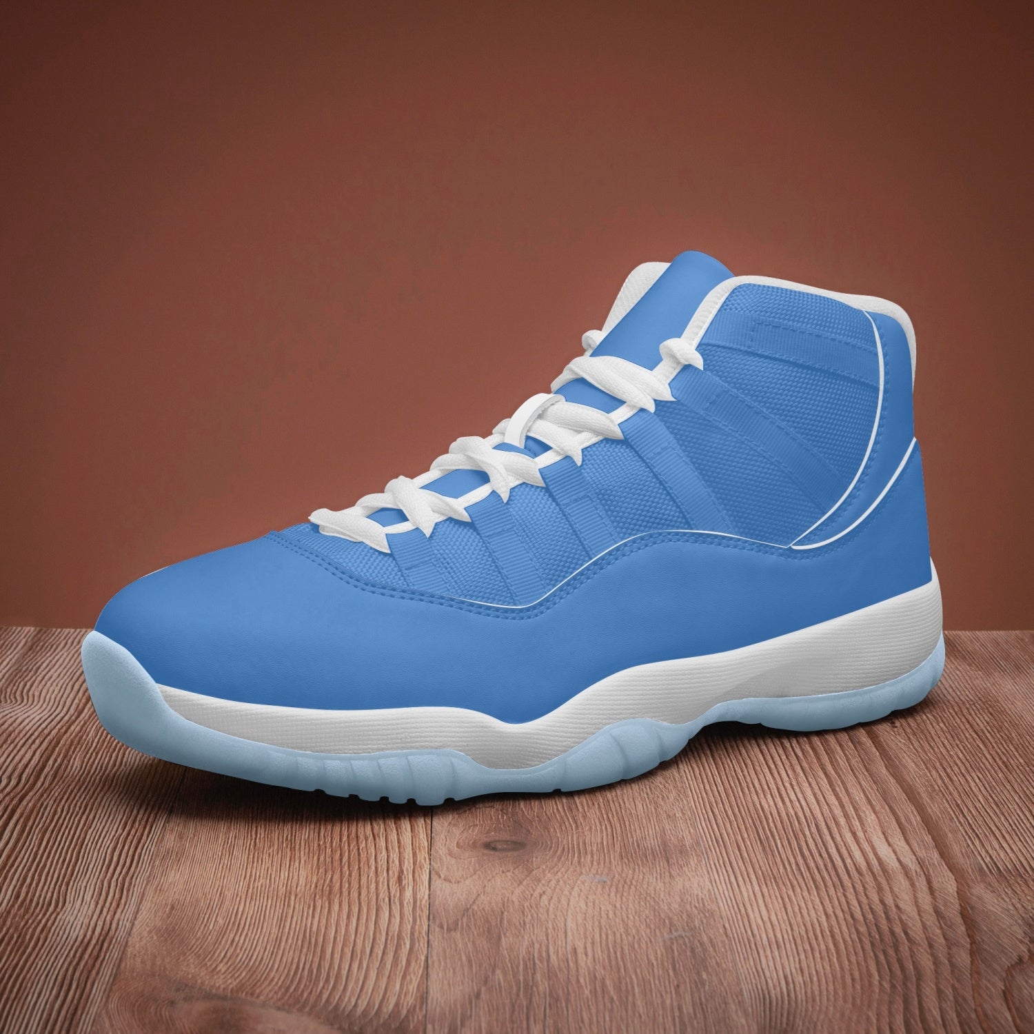 StepUpSneaks Basketball Sneakers -Blue Sole