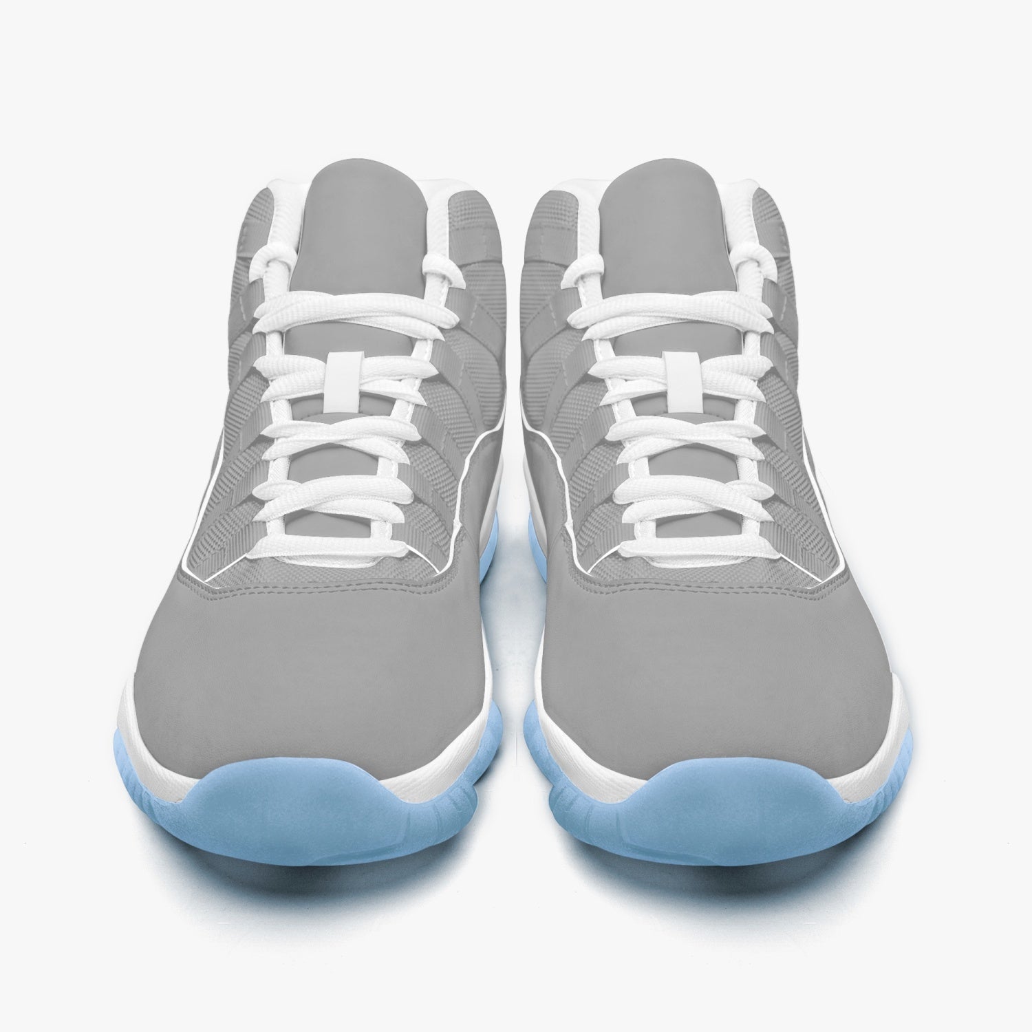 StepUpSneaks Basketball Sneakers -Blue Sole