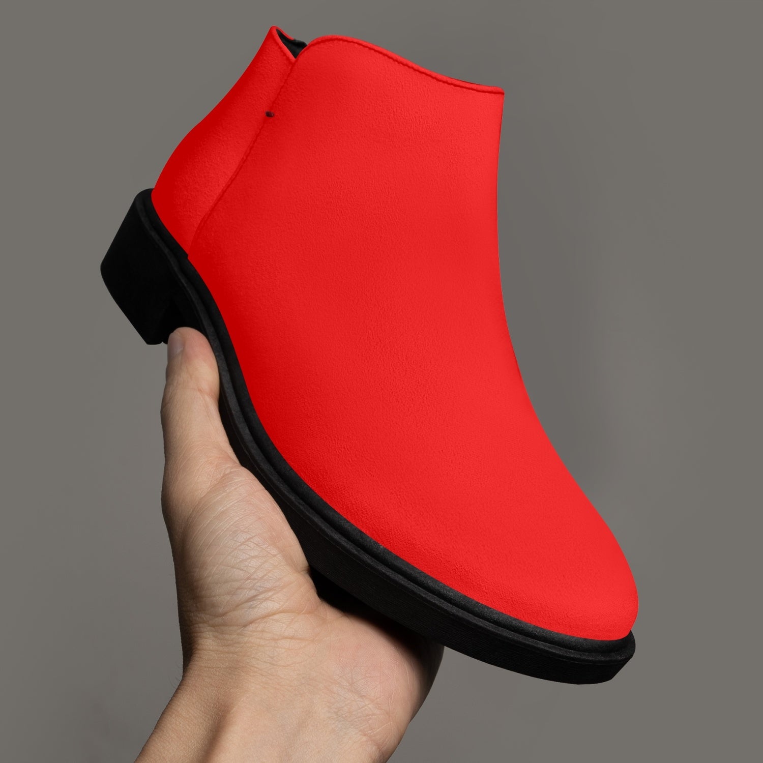 StepUpSneaker Fashion Zipper Boots