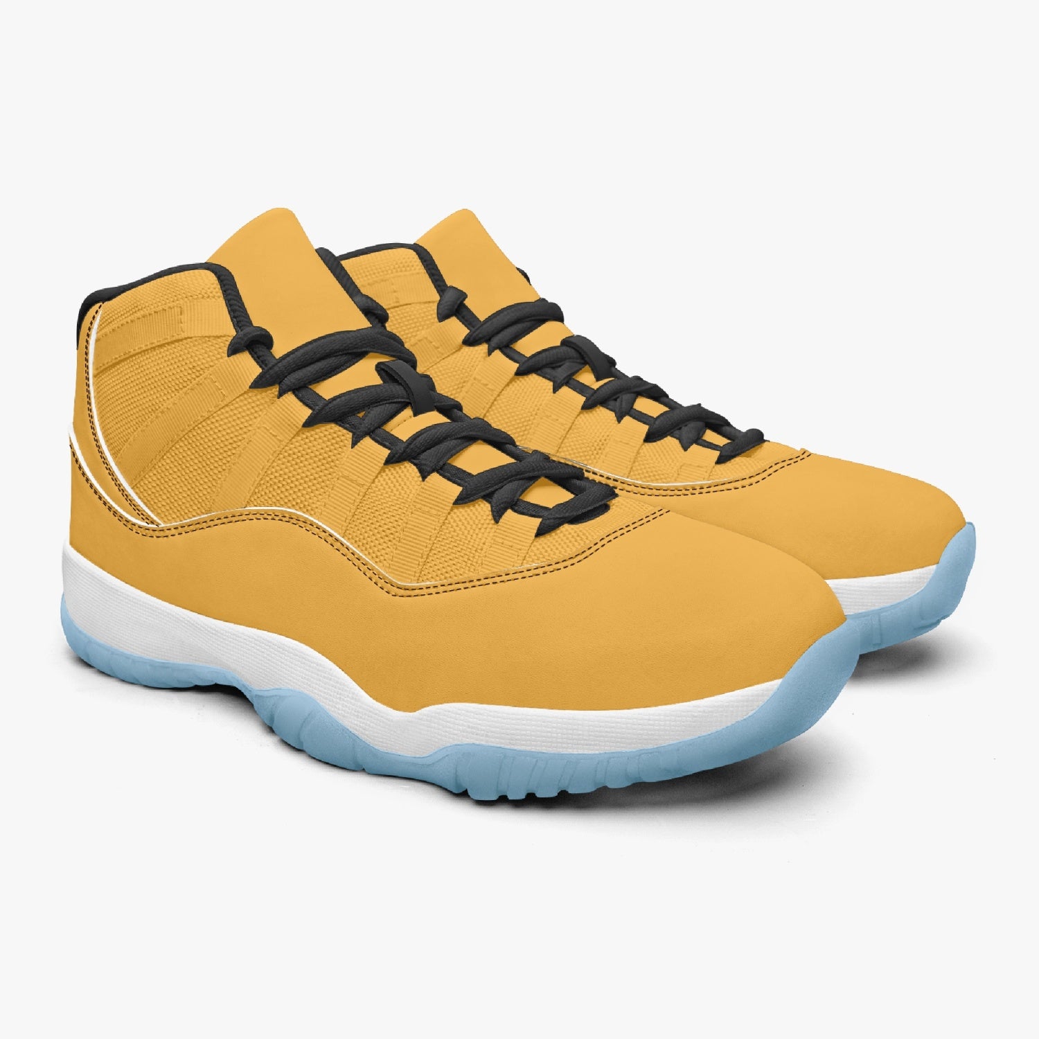 StepUpSneaks Basketball Sneakers -Blue Sole