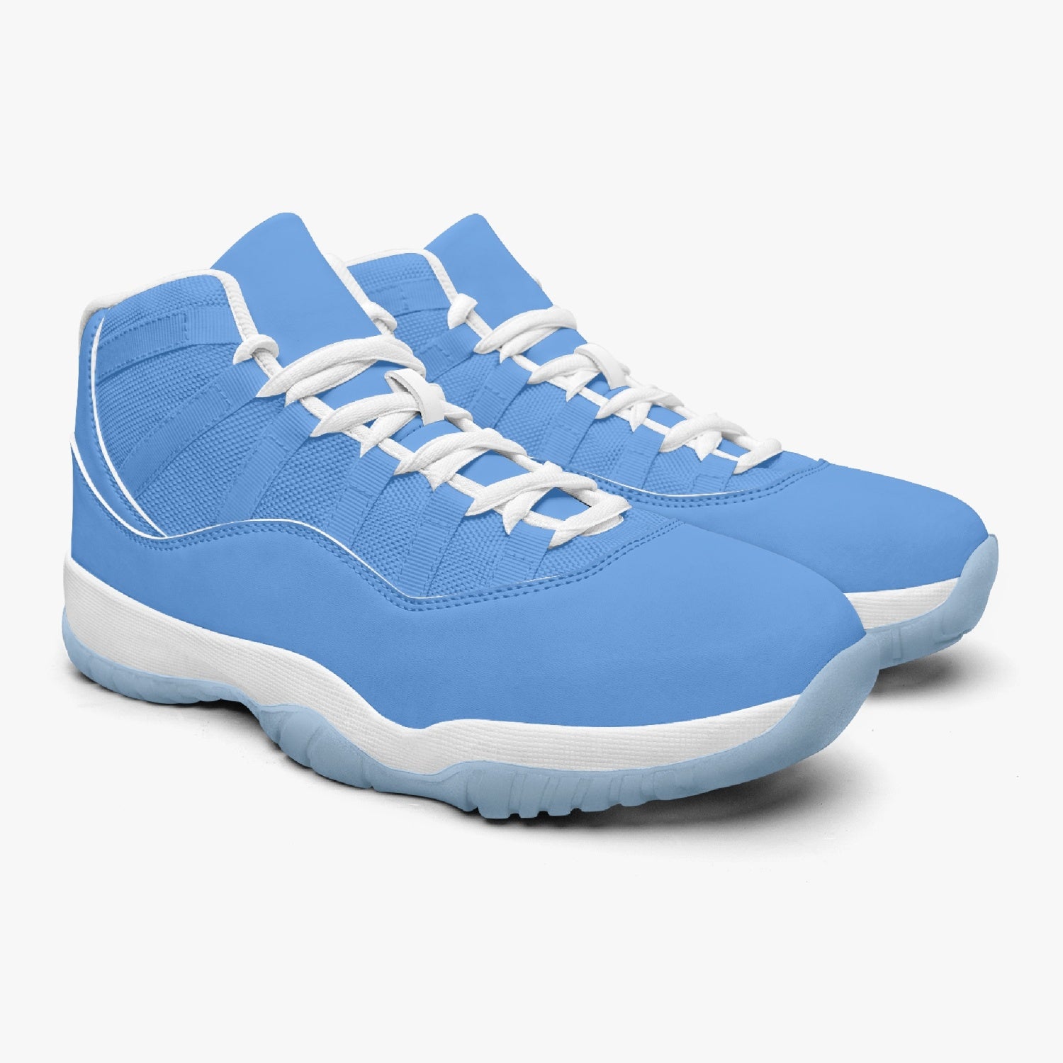 StepUpSneaks Basketball Sneakers -Blue Sole