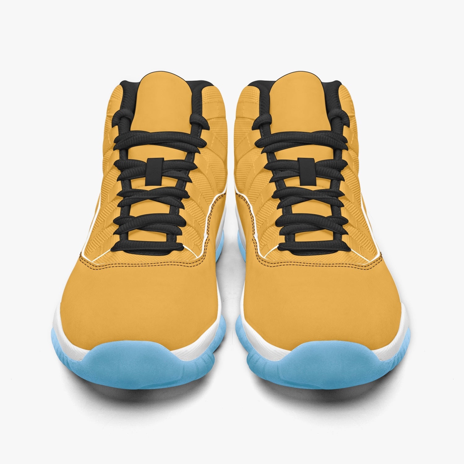 StepUpSneaks Basketball Sneakers -Blue Sole