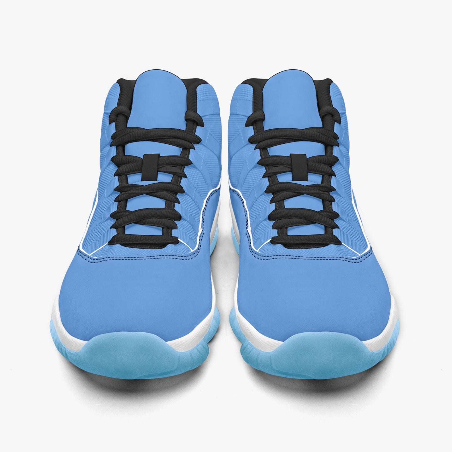 StepUpSneaks Basketball Sneakers -Blue Sole