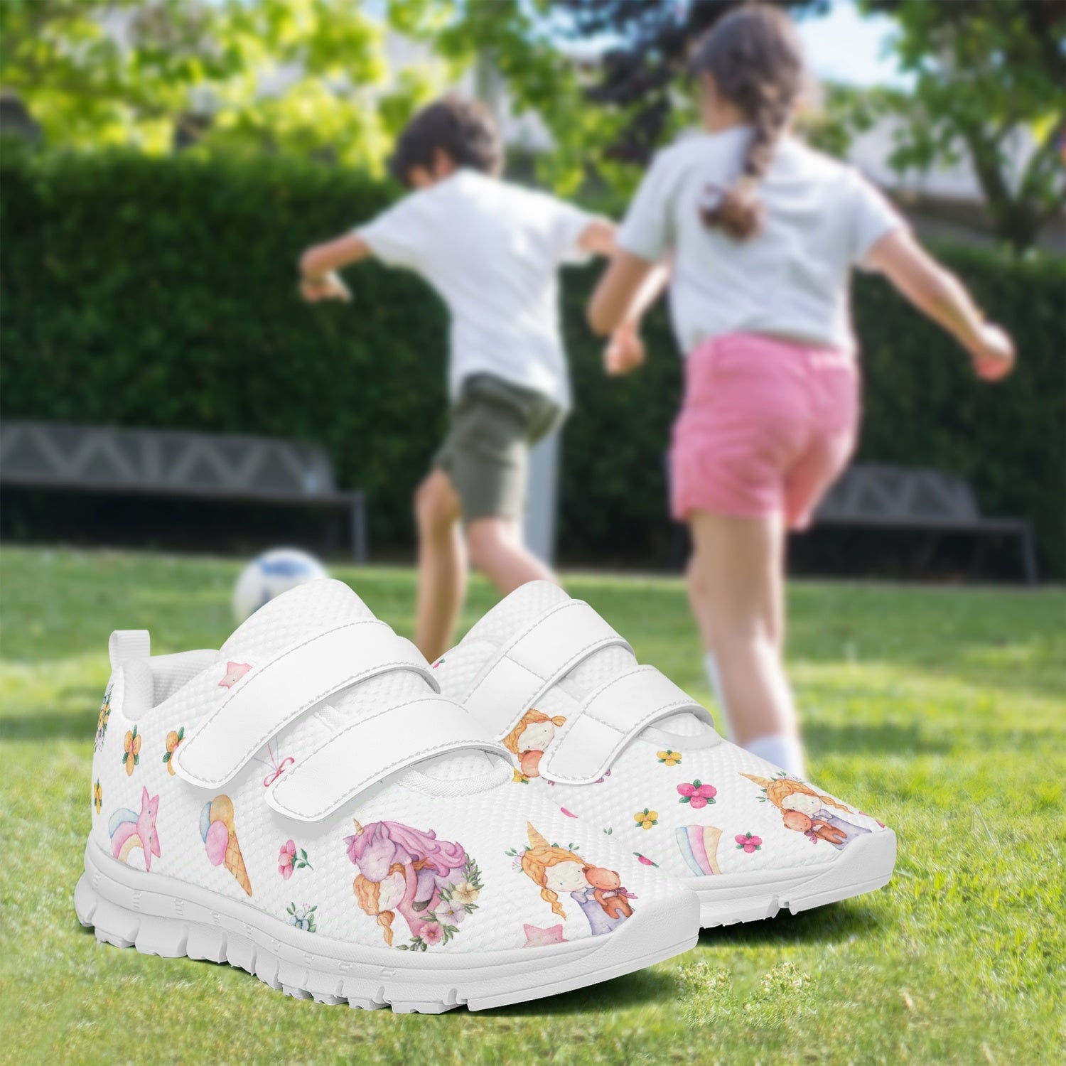 Kids Lightweight Velcro Sneaker