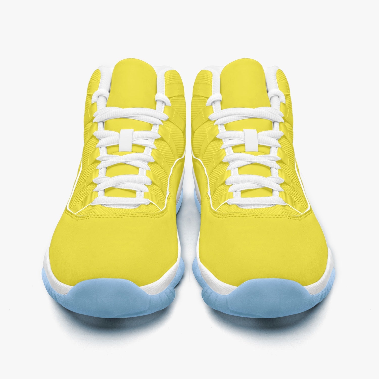 StepUpSneaks Basketball Sneakers - Blue Sole