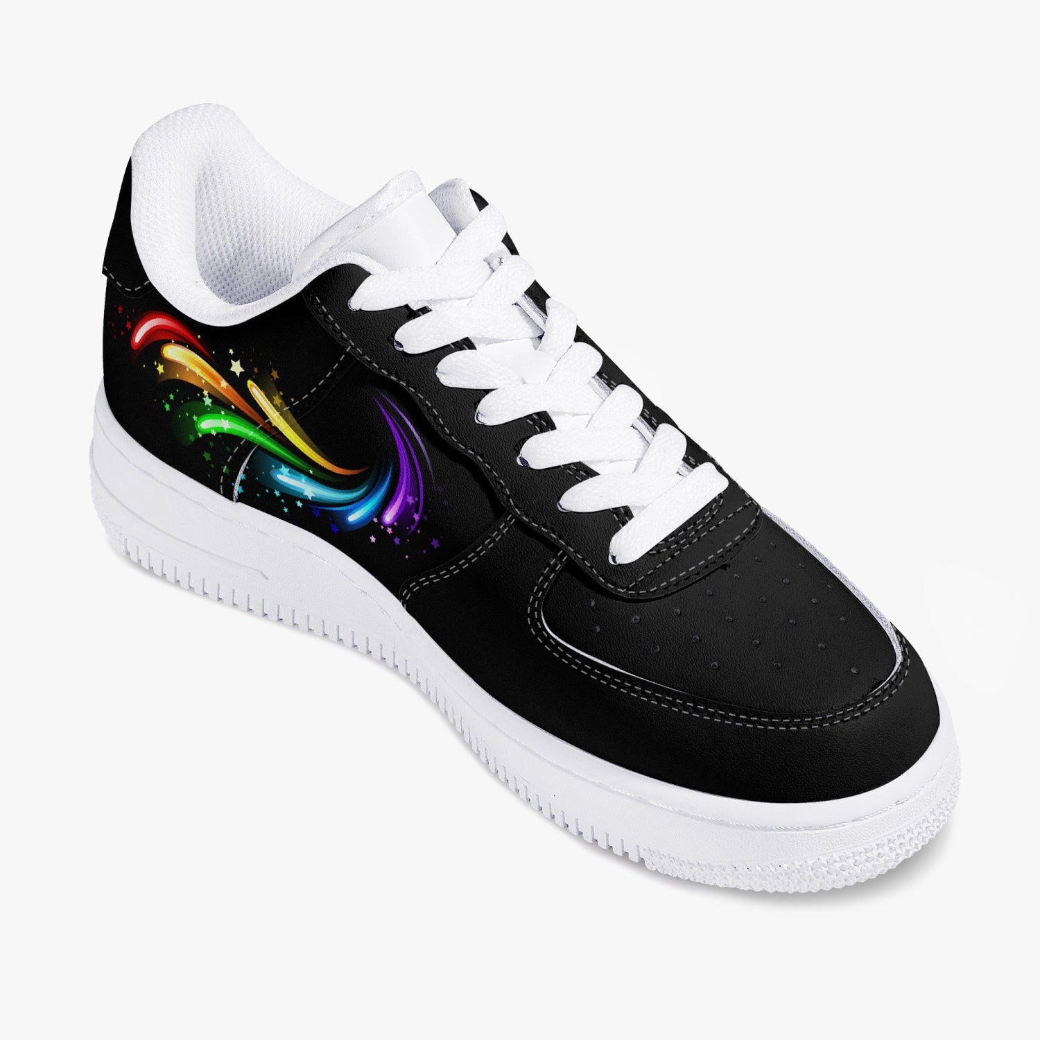 StepUpSneaks Low  Leather Sports Sneakers