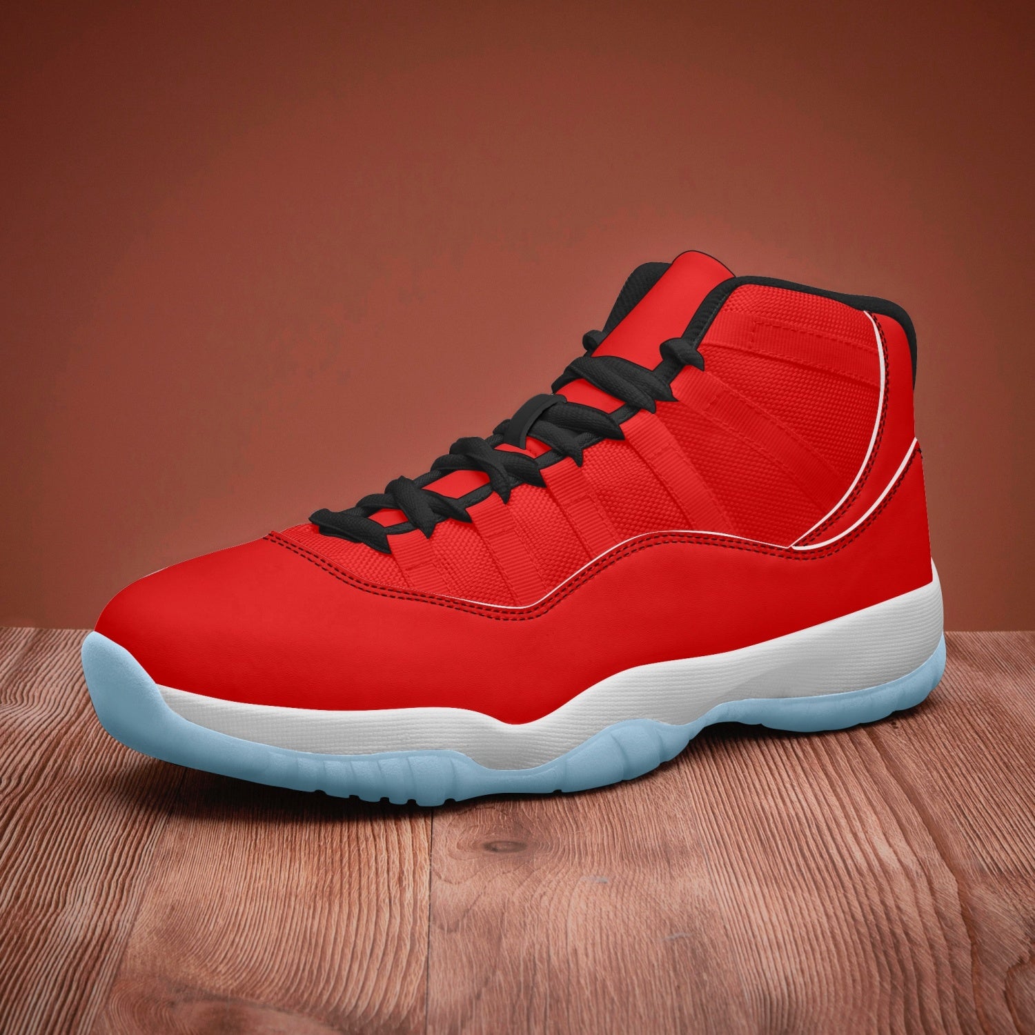 StepUpSneaks Basketball Sneakers -Blue Sole