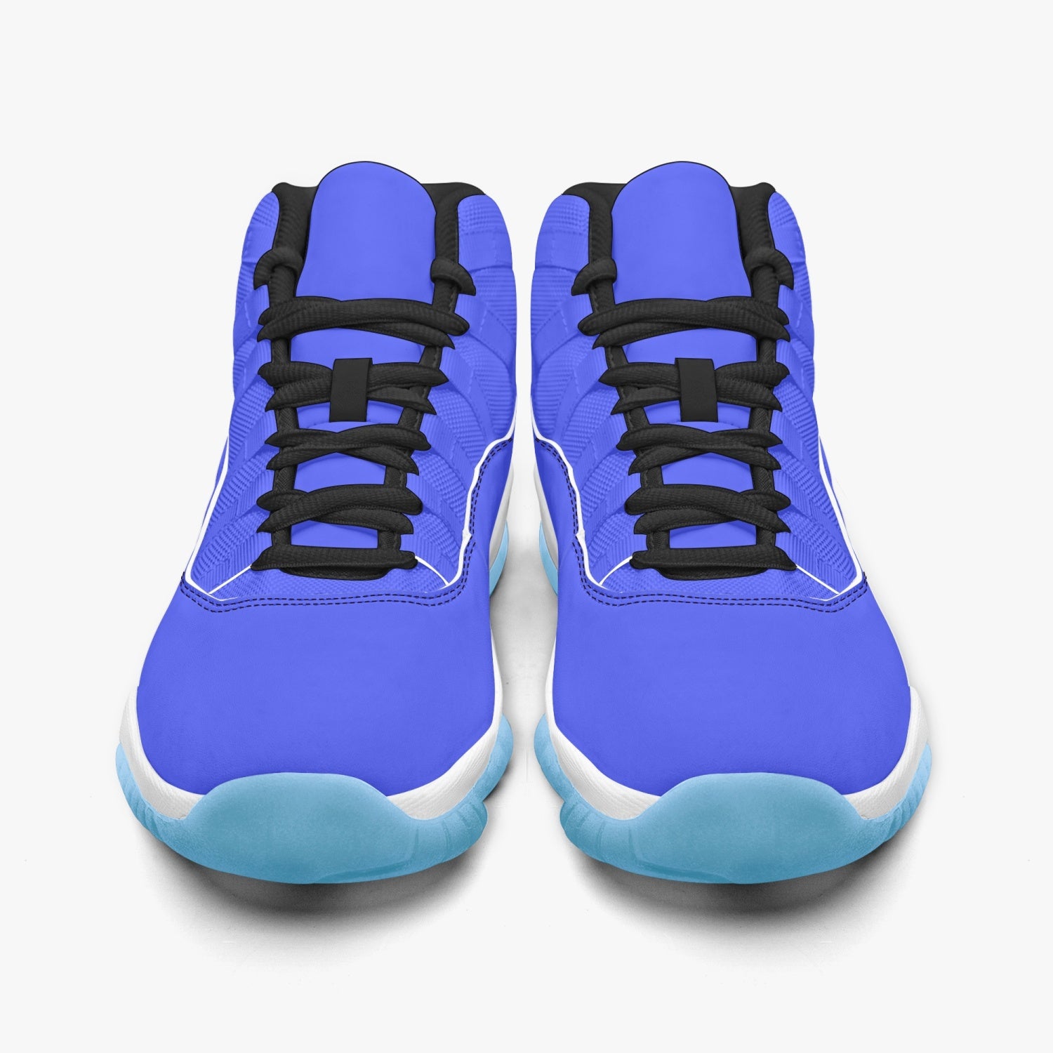 StepUpSneaks Basketball Sneakers -Blue Sole