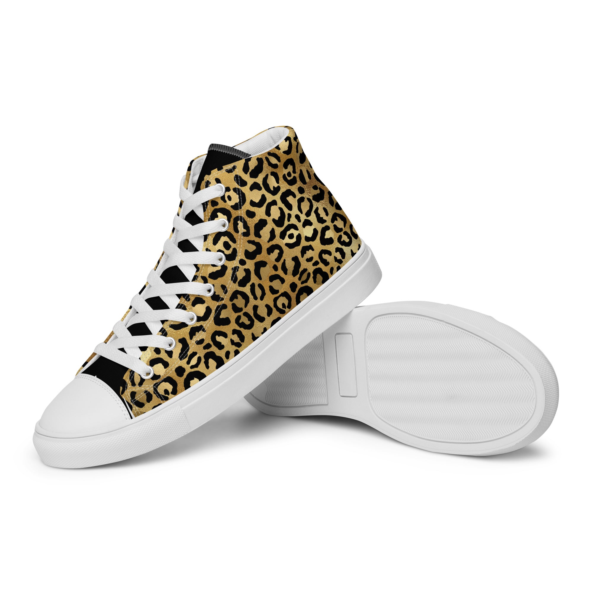 Women’s high top canvas shoes